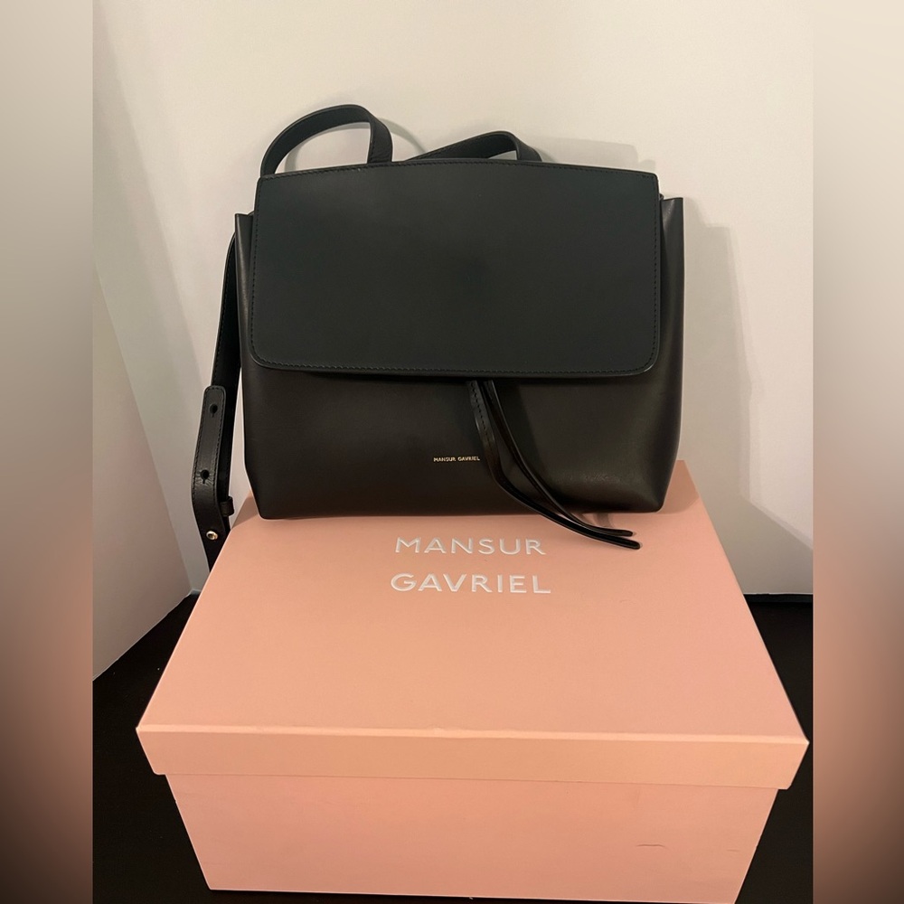 Mansur Gavriel Mini Lady Bag - black